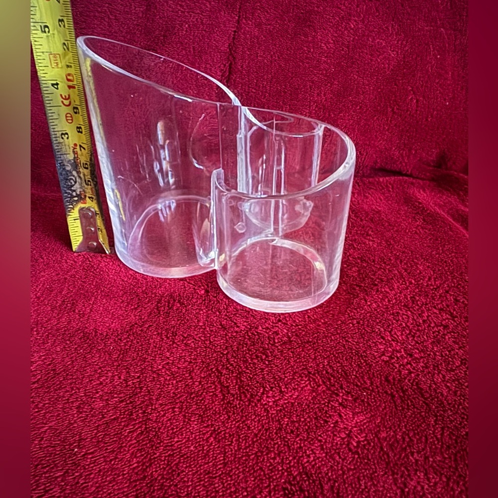 Clear Acrylic makeup brush holder - Picture 4 of 4